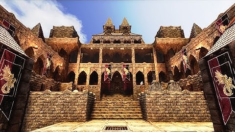 RAVEN CASTLE! - Conan Exiles: Speed Build (Modded)