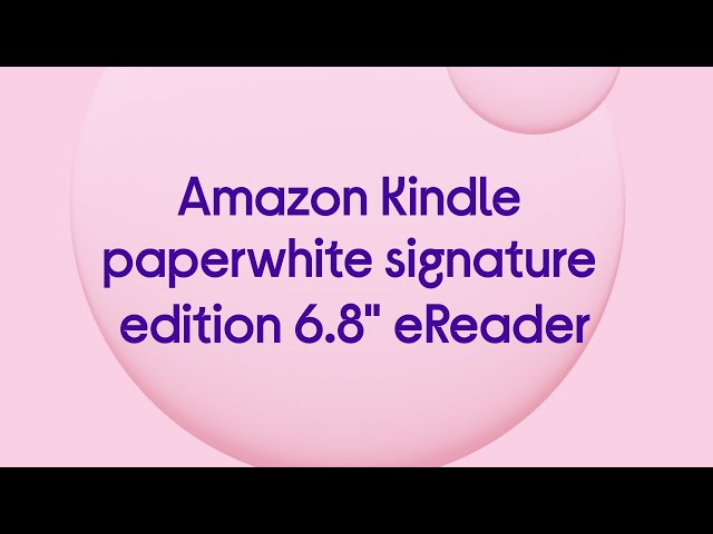 Buy  Kindle Paperwhite Signature Edition 6.8 eReader - 32 GB, Black