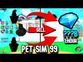 BEST Way To Get BILLIONS Of Diamonds In Pet Sim 99! (F2P & P2W METHOD)