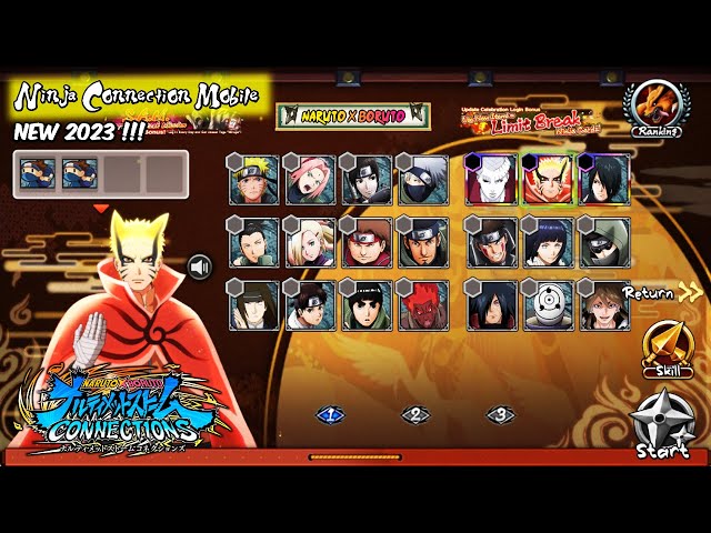 Naruto Senki: Ninja Connection Mobile - Beta Android Gameplay! class=