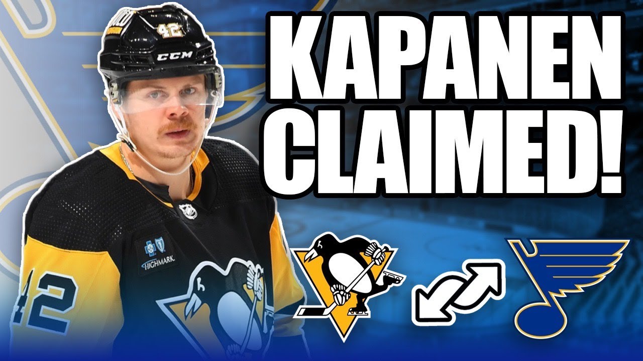 Penguins: Kapanen Likely To Be Moved