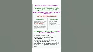 #WCL Apprentice Recruitment-2022#shorts#