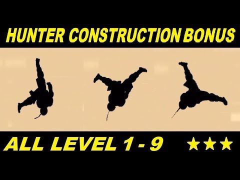 Vector Full - Hunter Mode Construction Yard Bonus All Level 1 - 9 HD (All 3 Stars)