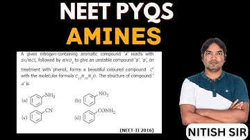 A given nitrogen-containing aromatic compound ’A’ reacts with Sn/HCl, followed by HNO2 to give