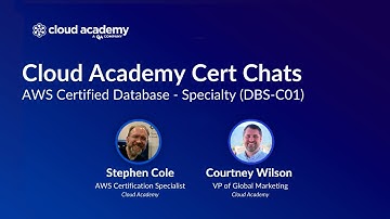 AWS Certification: How to pass the AWS Certified Database - Specialty (DBS-C01) | Cloud Academy