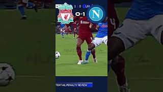 Napoli VS Liverpool 🥶🤯😱Champions League  #Shorts #Napoli #Liverpool #uefachampionsleague