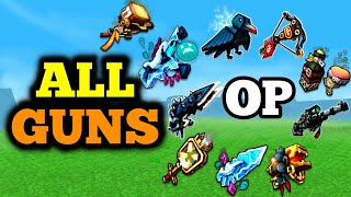 All New Weapons Review from 24.1 - Pixel Gun 3D