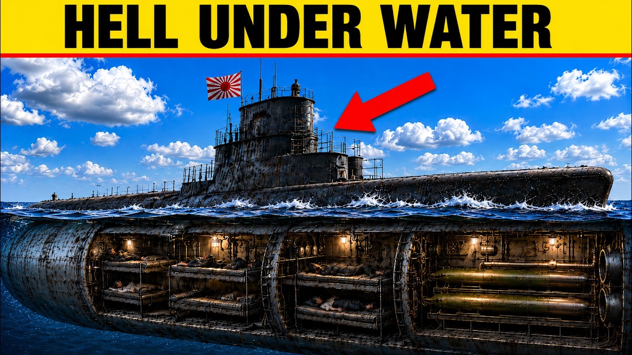 The Terrifying Reality of Living Inside a WW2 Japanese Submarine