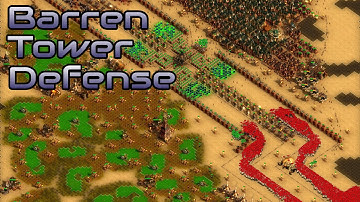 They are Billions - Barren Tower Defense - Custom Map - No pause