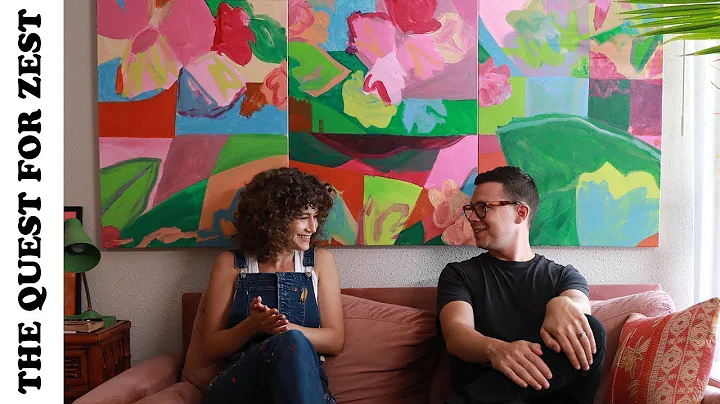 An Amazing Apartment Art Studio Tour Brightens My ...
