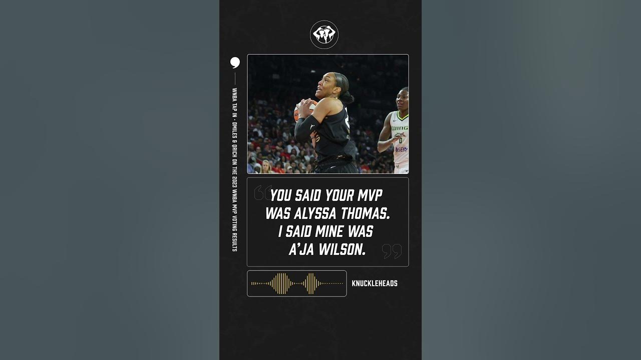 The WNBA MVP voting system has Q and D all out of sorts. 😂 YouTube