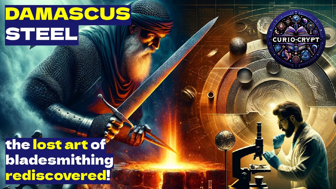 Damascus Steel The Lost Art of Bladesmithing Rediscovered