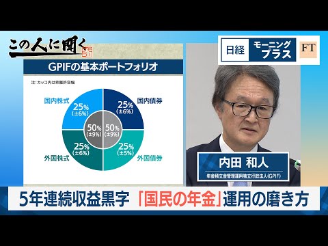 5年連続収益黒字 「国民の年金」運用の磨き方【日経モープラFT】