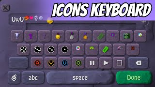 How to install Icons Keyboard in Bombsquad screenshot 5
