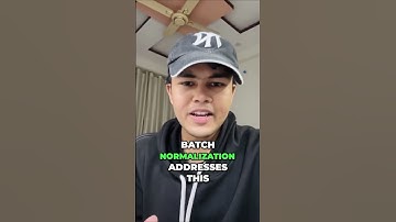 What is the use of BatchNorm #deeplearning #pytorch