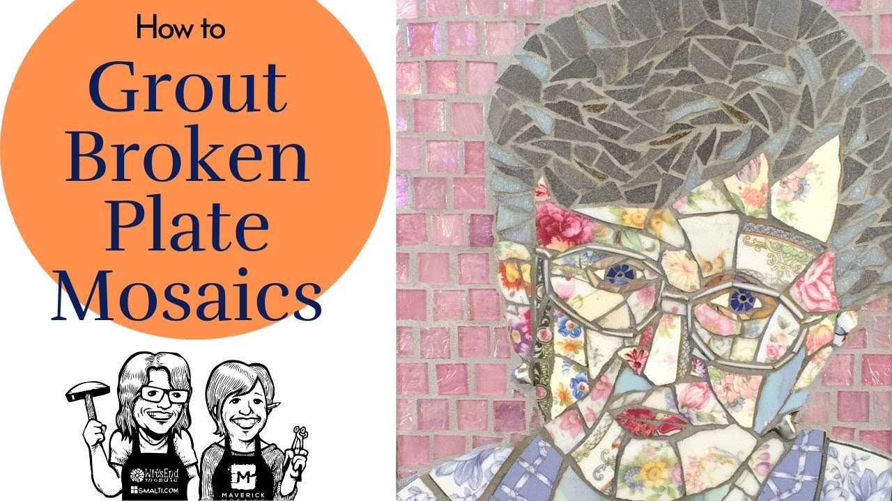 How To Grout Uneven Mosaic Art