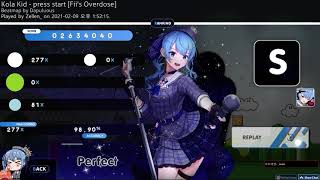 [Osu!catch] (4.48★) Press start (Fii's Overdose) HR 98.90% FC