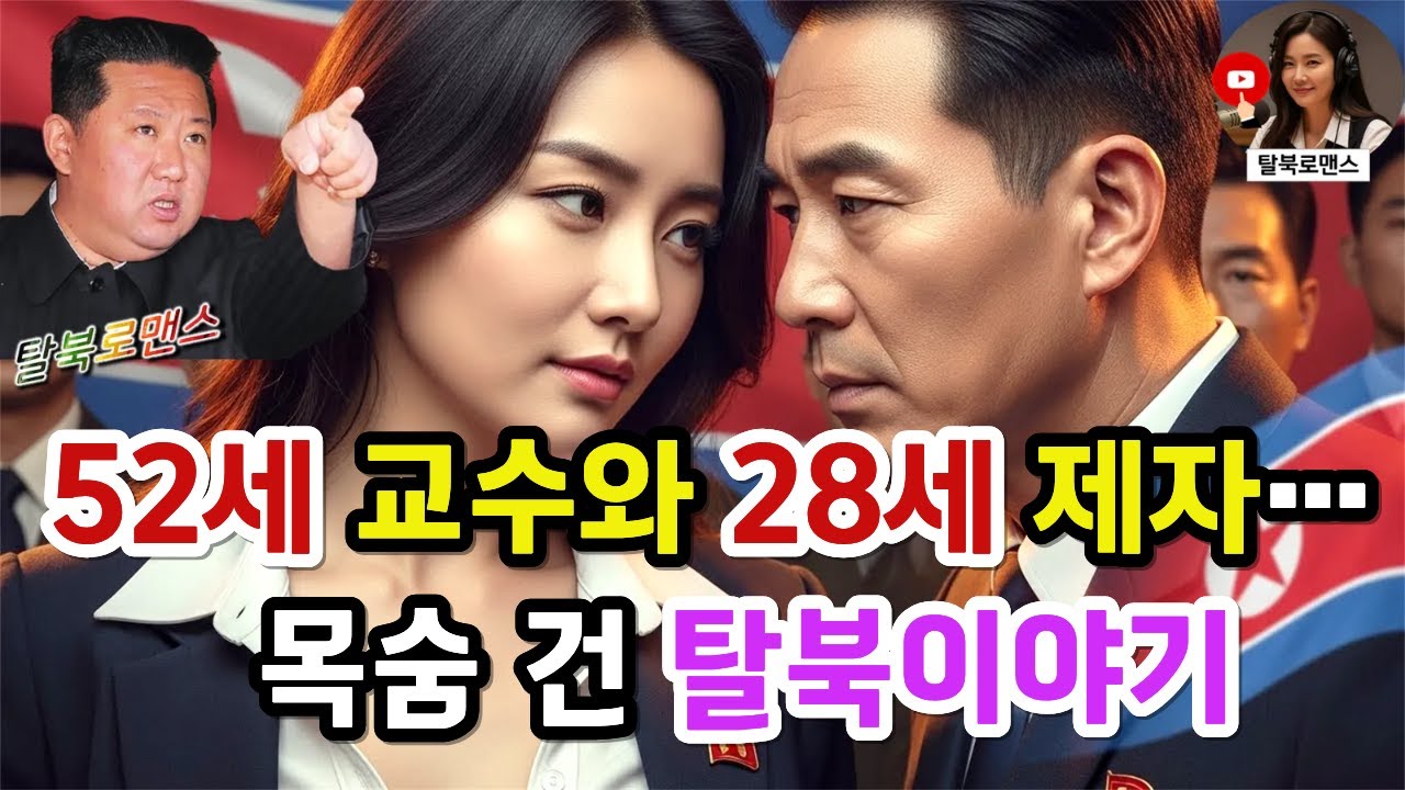 [탈북이야기]52세 핵물리 교수와 28세 여제자 탈북로맨스   #탈북로맨스