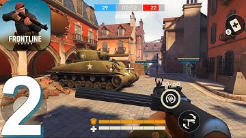 Frontline Guard: WW2 Online Shooter - Gameplay Walkthrough Part 2 (Android, iOS Gameplay)