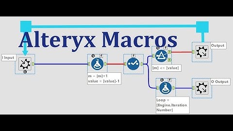How to Create Macros in Alteryx . Data blending and data preparation in Alteryx Designer