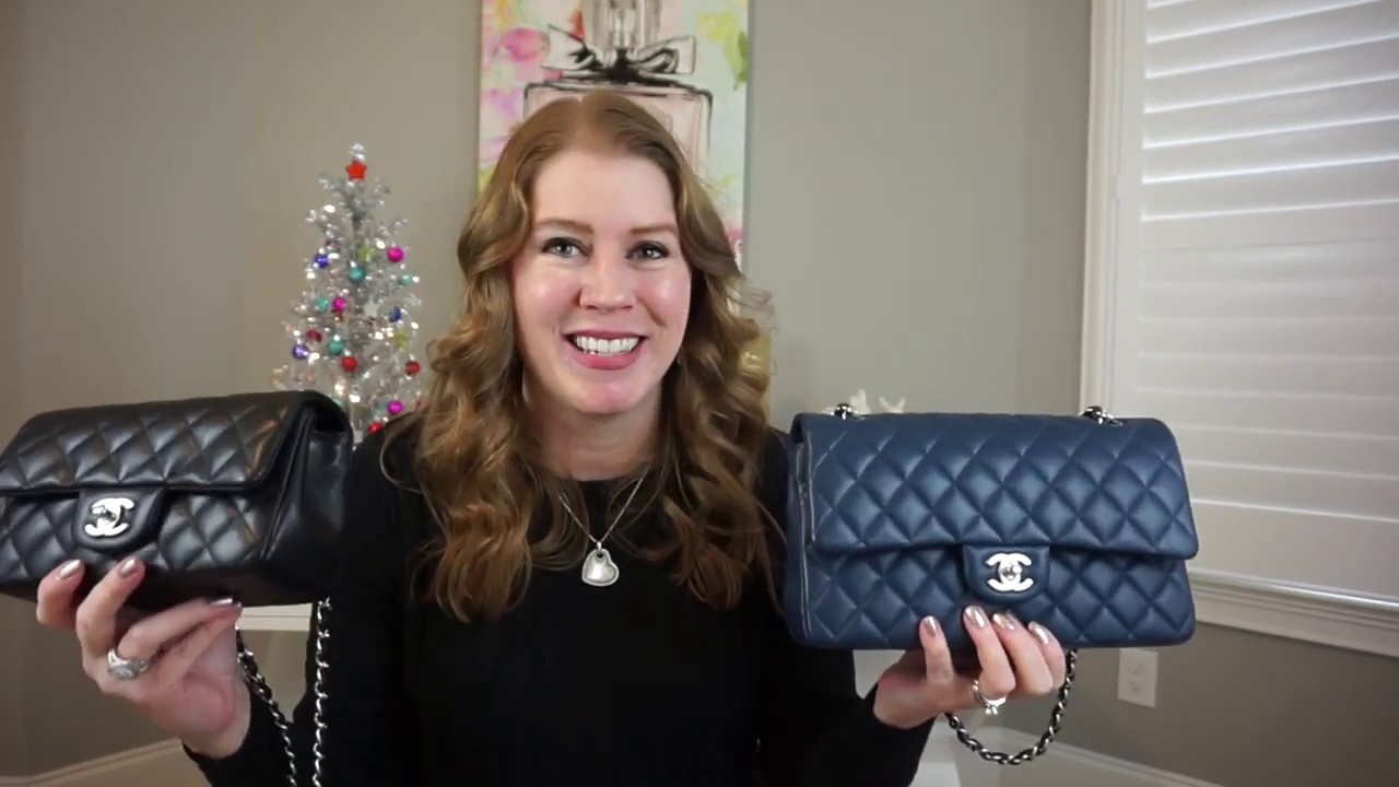 Chanel Mini VS Medium Flap, What Fits! - YouTube