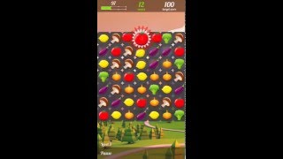 Veggy Smash: Similar to Candy Crush game - App Preview screenshot 2