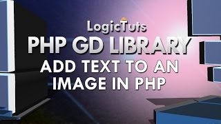 Add text to an image in php | Gd Library