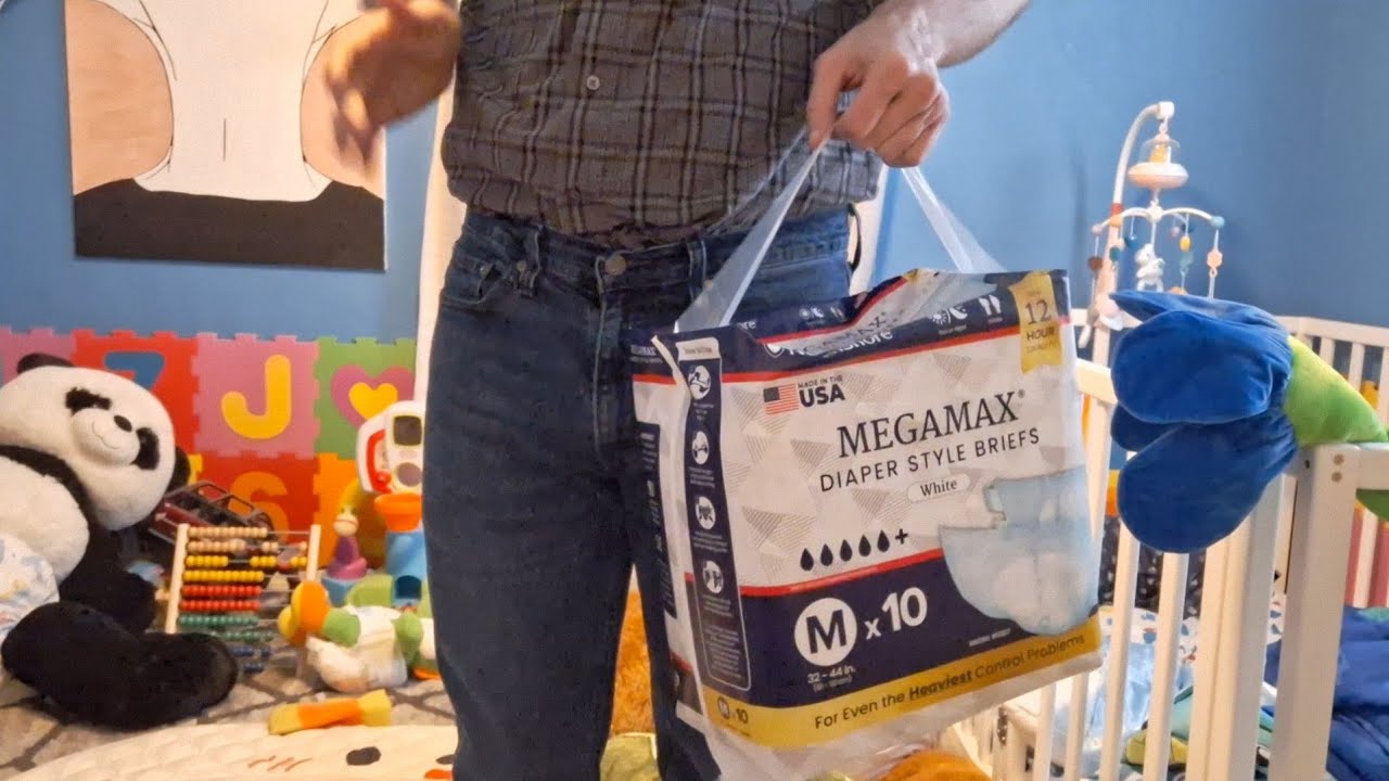 NorthShore MegaMax Made in USA Overnight Adult Diaper Style Briefs with Tabs (v2 2025) first look