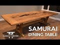 Woodworking building a dining table start to finish