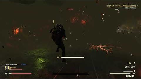 Fallout 76: Earle Williams Solo Kill (1:50 seconds, no chems)