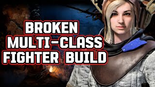 THE MOST BROKEN MULTI-CLASS FIGHTER-BARB BUILD | Dark and Darker