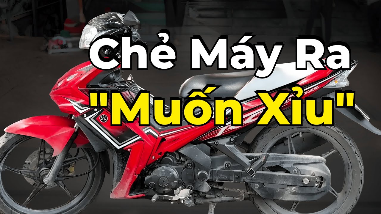 Mua Exciter 135 4 Số Cũ: Chẻ Máy Ra 