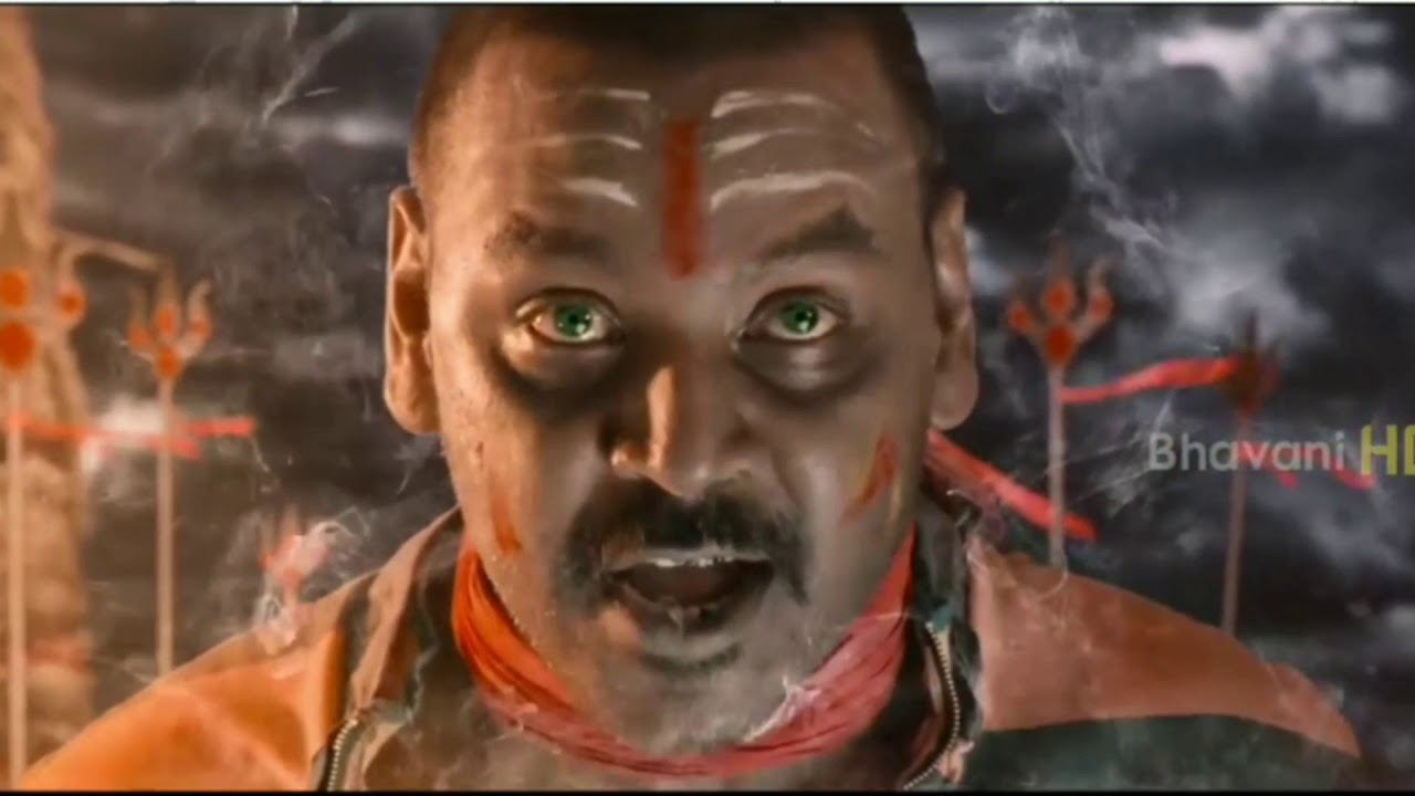 Aatmaki pretatmakhi yuddam Dialogue  Ganga Muni 3 Dialogue Raghava Lawrence  Telugu Horror