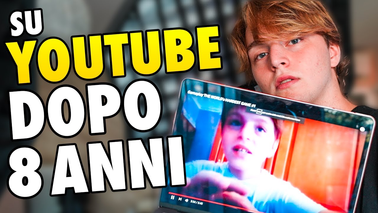 TORNO SU YOUTUBE DOPO 8 ANNI - YouTube