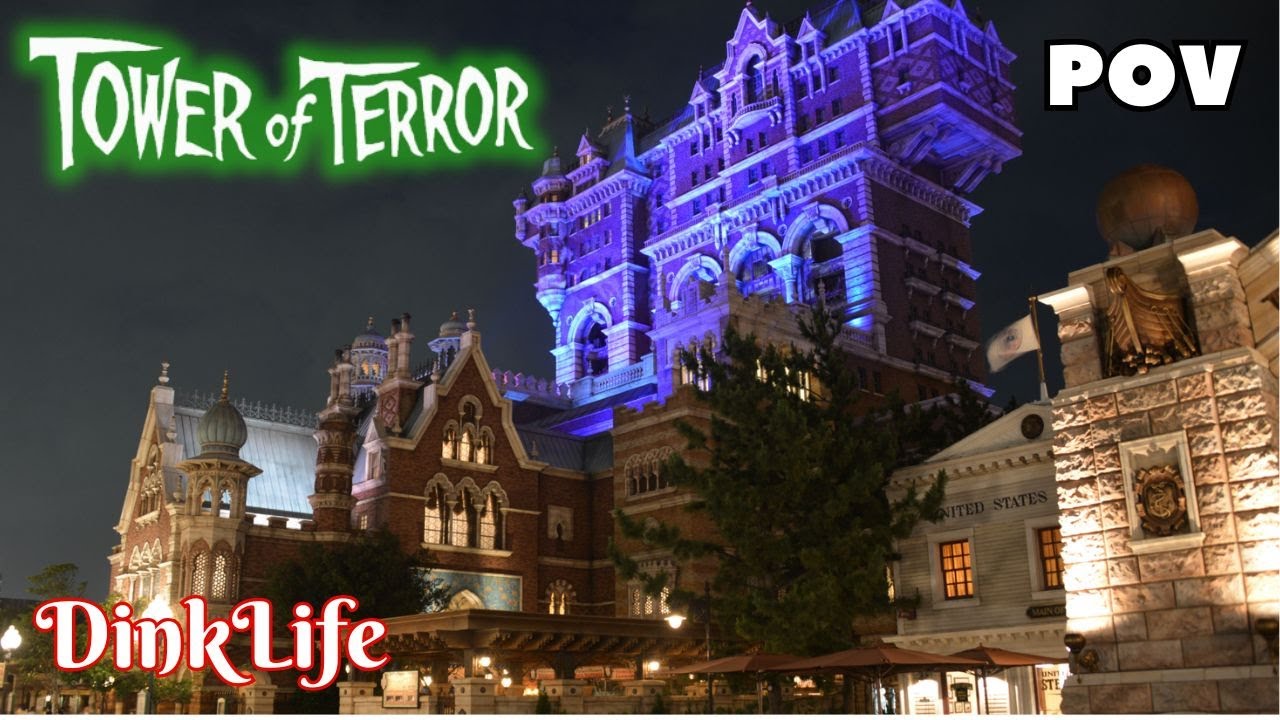 Tower of Terror at Tokyo DisneySea (POV) + Review