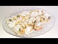 Мясной рулет из куриной грудки с сыром и грибами.