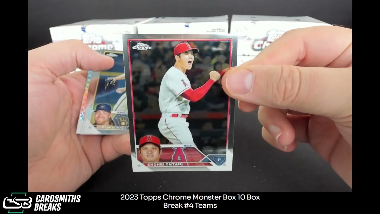 2023 Topps Chrome Monster Box 10 Box Break #4 - YouTube