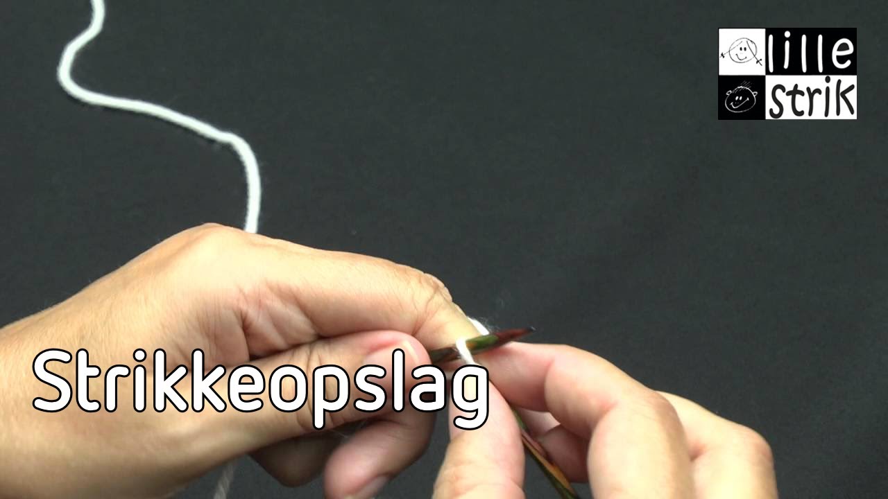 Strikkeopslag | Slå masker op | Strik