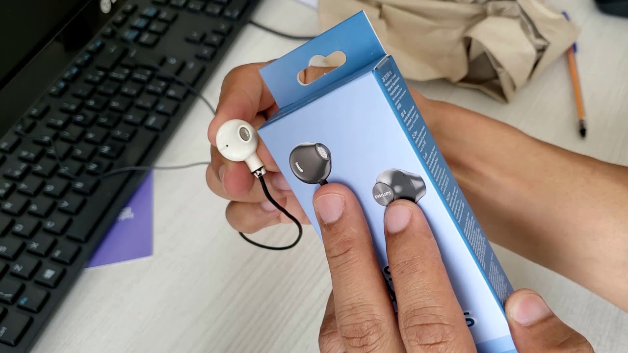 Fone Bass Sound PHILIPS TAUE100 - O fone mais simples e barato de todos