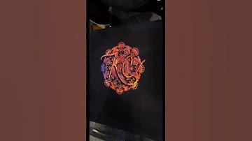Jaw-Dropping Sunset Screen Print in Two Swipes!?