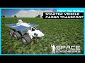 Space: Starter Vehicle - Cargo Transport | How to Build | Space Engineers