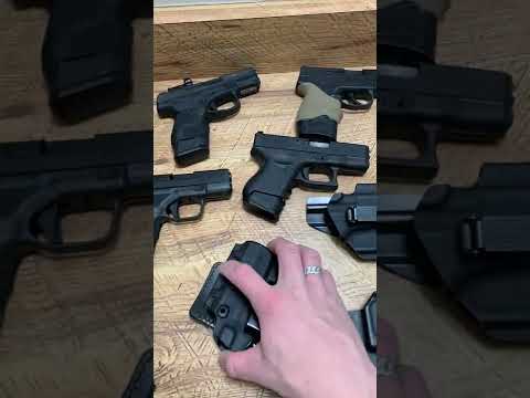 Every Day Carry Holster Options x EDC x Glock 26 x Springfield Hellcat x Mossberg MC2SC x FN 503