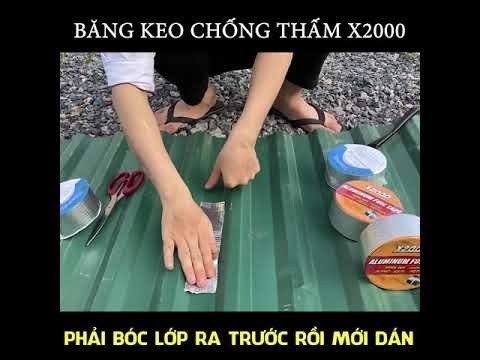 Video Băng Keo Chống Thấm X2000 | Hàng Thật và Hàng Nhái - youtube