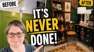 Stop Chasing the Perfect Antique Booth | It’s NEVER Done!