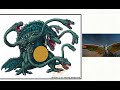 biollante and me &amp; pango &amp; friends and jiffe &amp; kajiu &amp; mothra leo &amp; megaguirus and mothra lea mothra