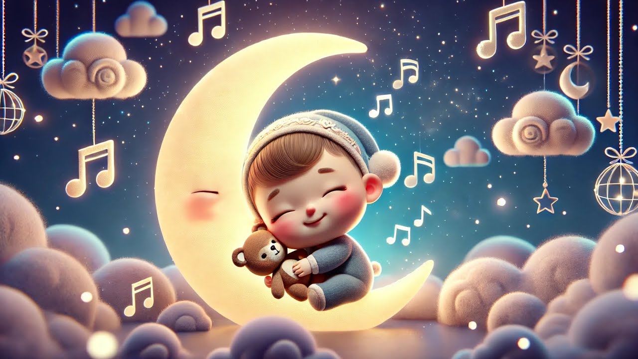Twinkle Twinkle Lullaby soothing sound for sleep🌒 Relaxing sleep music for babies to go to sleep