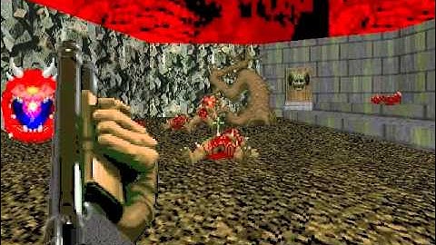 DOOM E3M1 {Hell Keep} Walkthrough !!@!!!@!!!!