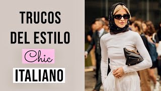 Estilo italiano explicado:  6 Trucos de ESTILO de mujeres ITALIANAS para vestir con CLASE ✨