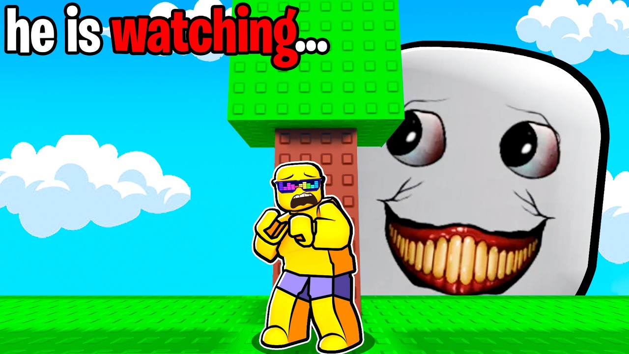 HE IS WATCHING ME...