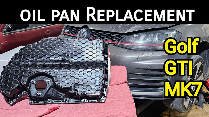 Oil Pan Replacement | VW Golf GTI MK7